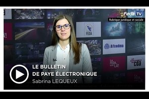 Le bulletin de paye électronique